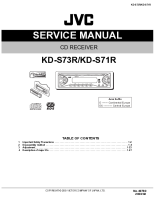 JVC KDS-73-R-Service-Manual